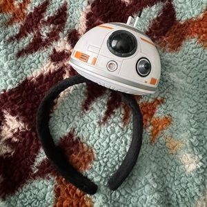Disney Parks Star Wars Galaxy's Edge BB-8 Droid Depot Light Sound Ears Headband